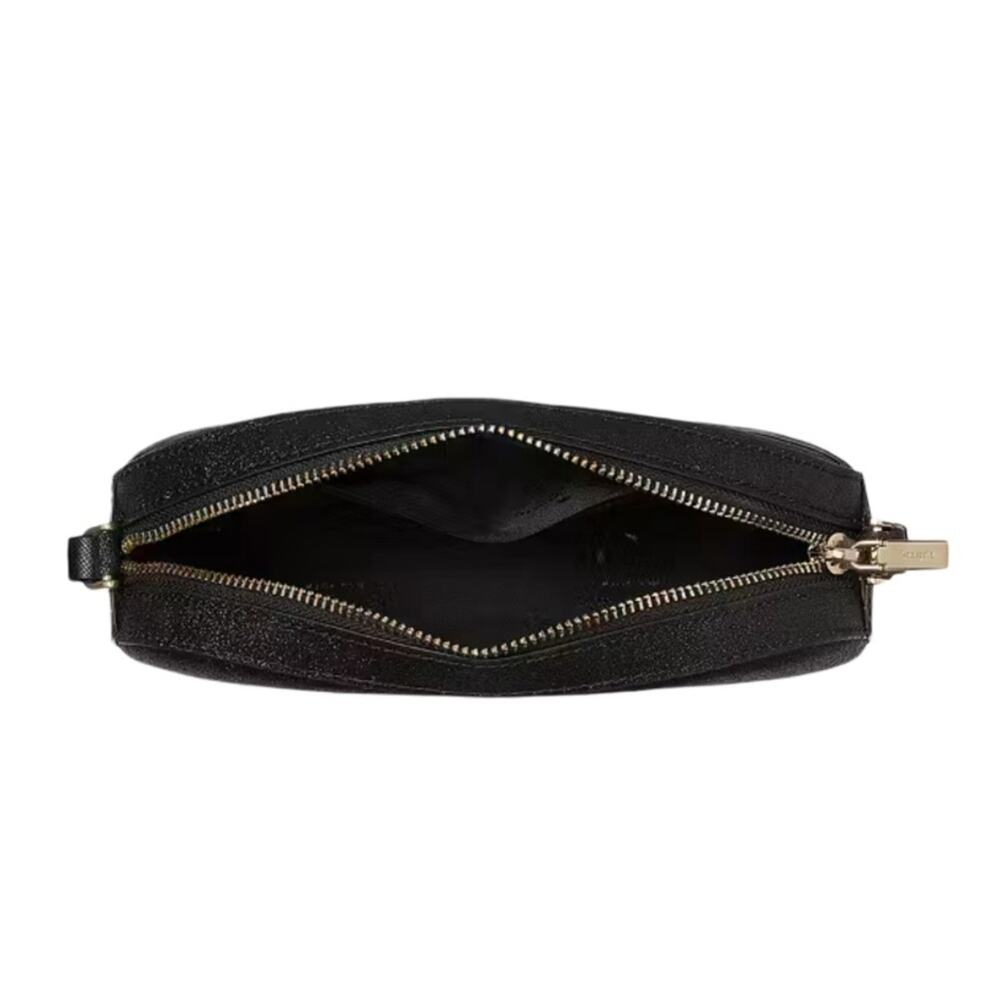 kate spade Glimmer Oval Camera Bag - Black Retail $299 - Picture 2 of 7